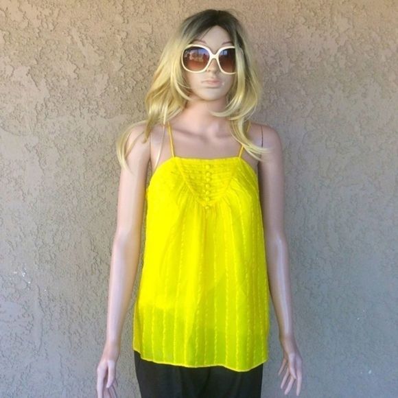 Milly of New York Tops - Milly Of New York Silk Sleeveless Tank Top